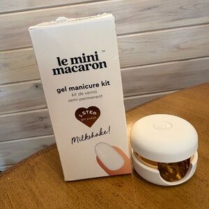Le mini macaron gel manicure kit color milkshake